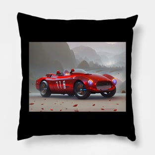 RUSH: Red Barchetta Pillow