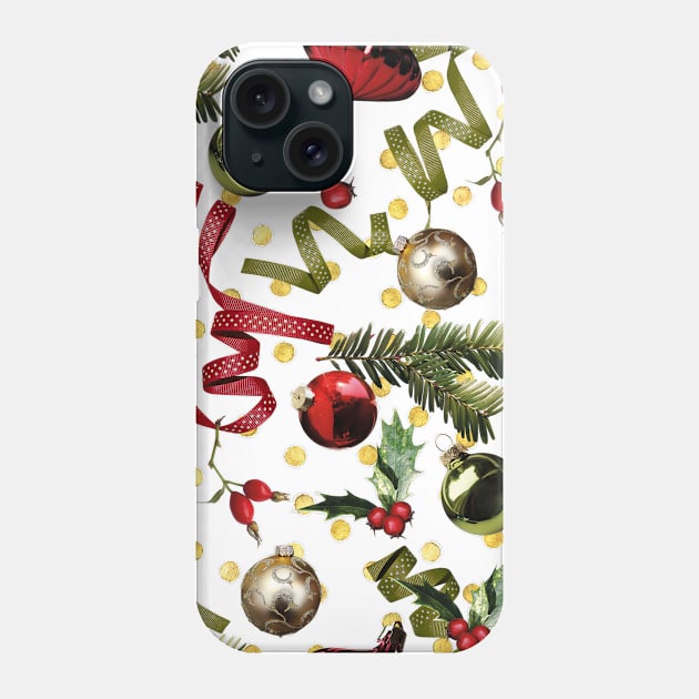 Christmas decoration Phone Case by MashaVed