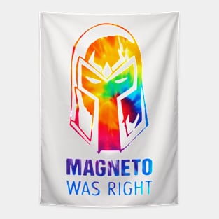 Magneto Was Right Tapestry