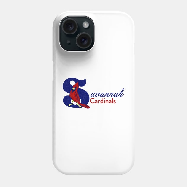 Defunct Savannah Cardinals Minor League Baseball 1985 Phone Case by LocalZonly