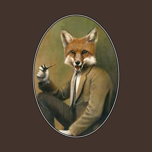 Vintage Hipster Fox T-Shirt