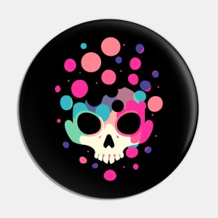 Neon Skull Dream Pin