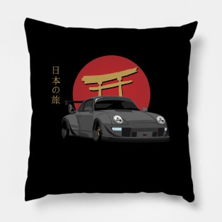 Japanese 911 933 RWB JDM Oldschool Tuning Car Pillow