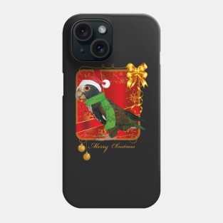 White-crowned parrot Phone Case