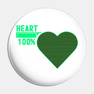 Critical Hit On My Heart Pin