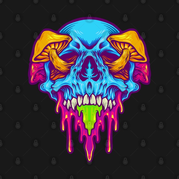 Drip Slime Skull by machmigo