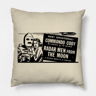 Radar Men From the Moon Pillow