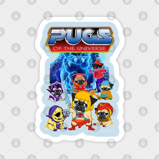 PUG SO FUN Magnet by darklordpug