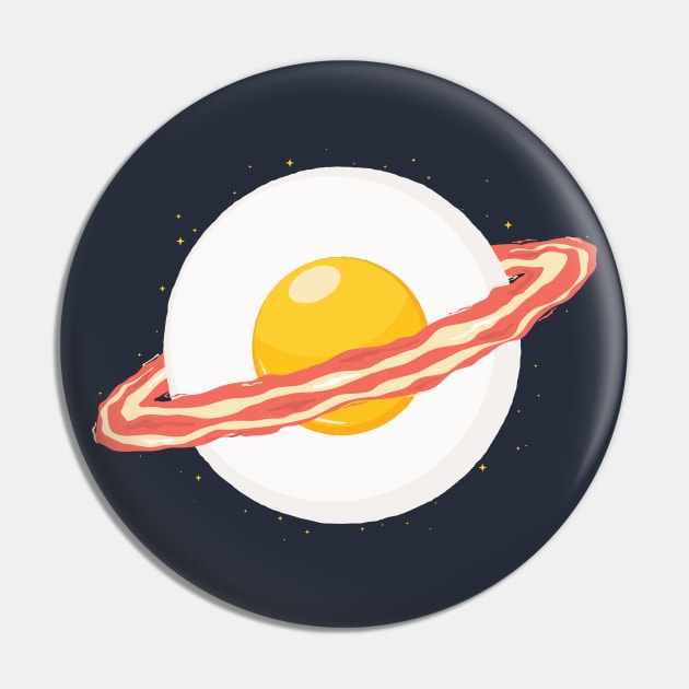 Outer Space Breakfast Pin by yanmos