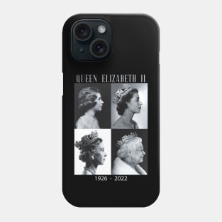 Rip Queen Elizabeth II God Bless the beautiful Queen 1926-2022 Phone Case