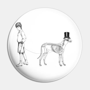 Brix and Bailey "Just a Dog In A Top Hat" Pin