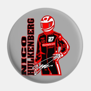 #27 Nico Driver Fan Pin