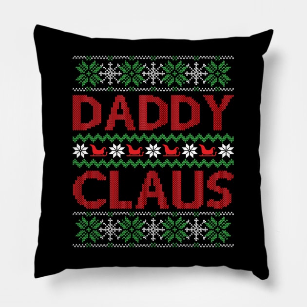 Daddy Claus Pillow by MZeeDesigns