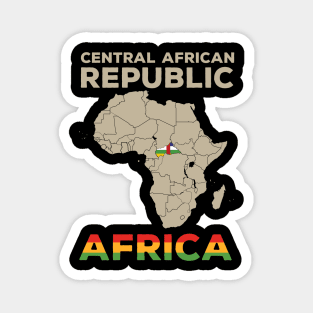 Central African Republic-AFRICA Magnet