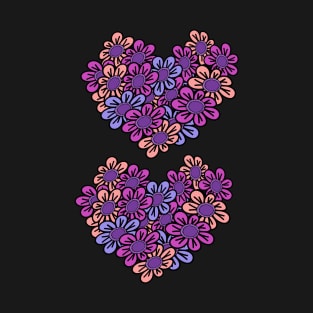 Hearts and Flowers T-Shirt