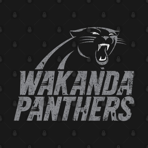 Wakanda Panthers by huckblade