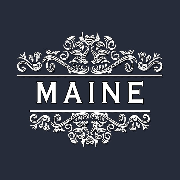 Maine State by Hastag Pos