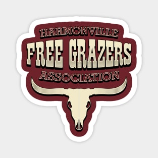 Harmonville Free Grazers Association Magnet