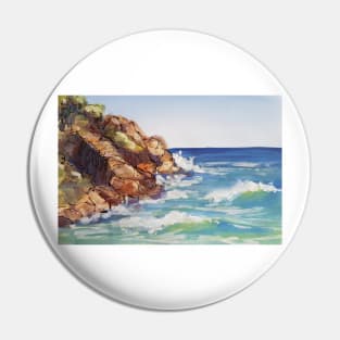 North Boomerang Beach Pin