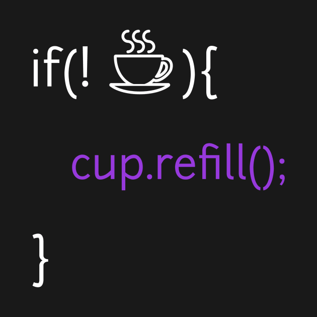 If no coffee refill cup function by Bravery