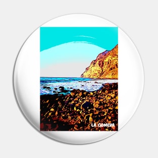 La Gomera Valle Gran Rey sunset Pin