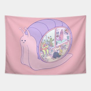 Snail anatomy Tapestry