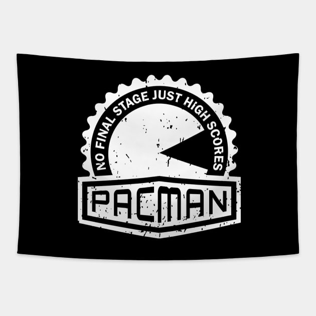 Crest Series Pacman Tapestry by manospd