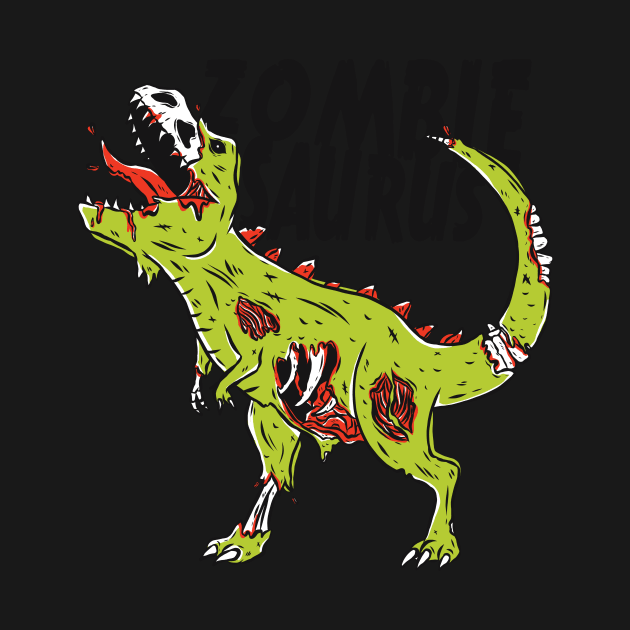 zombiesaurus by rueckemashirt