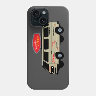 Surfer Pizza Van Phone Case