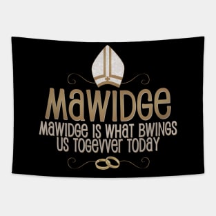 Princess Bride Mawidge Wedding Tapestry