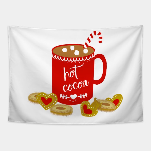 Hot Chocolate Tapestry by KathrinLegg