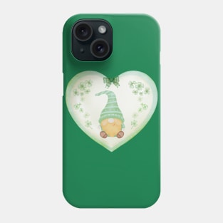 Irish Heart Gnome Phone Case