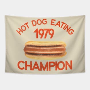 Hot Dog Eating Champion 1979 Tapestry