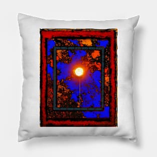 Demon Abstract Art Pillow