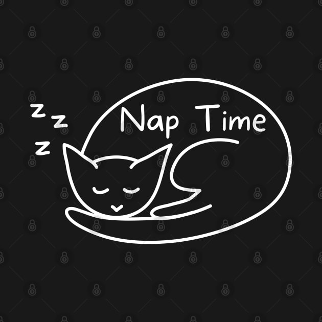 Nap Time. Funny Cat Lover Design. by That Cheeky Tee