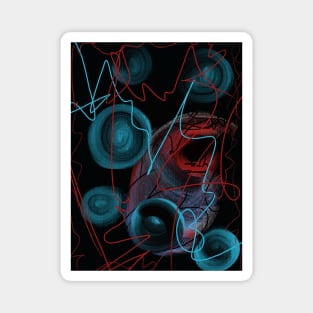 Abstract art Magnet