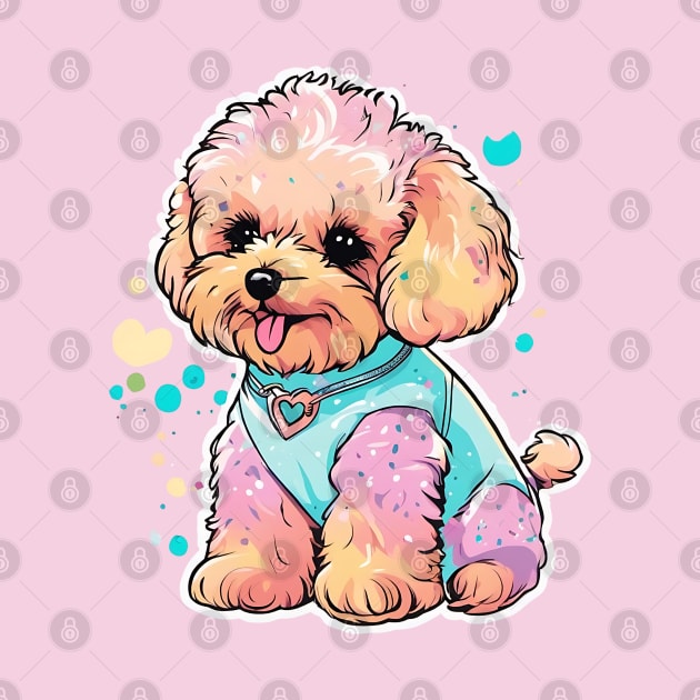 Poodle is cute by Signo D