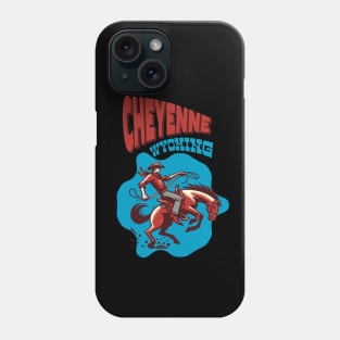 Cheyenne, Wyoming Cowboy Phone Case