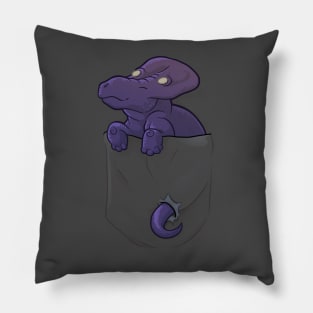 Pocket Dino Pillow