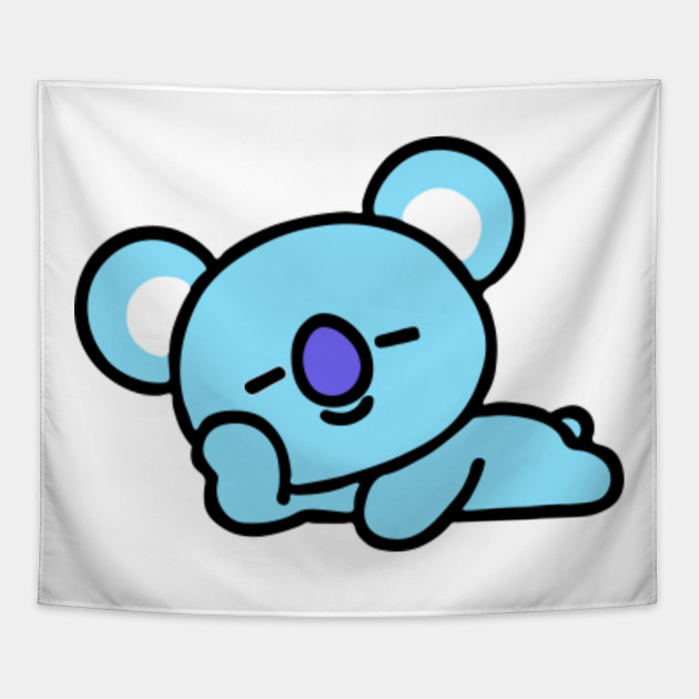 BTS BT21  Koya  Bts Tapestry TeePublic