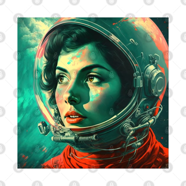 We Are Floating In Space - 13 - Sci-Fi Inspired Retro Artwork by saudade