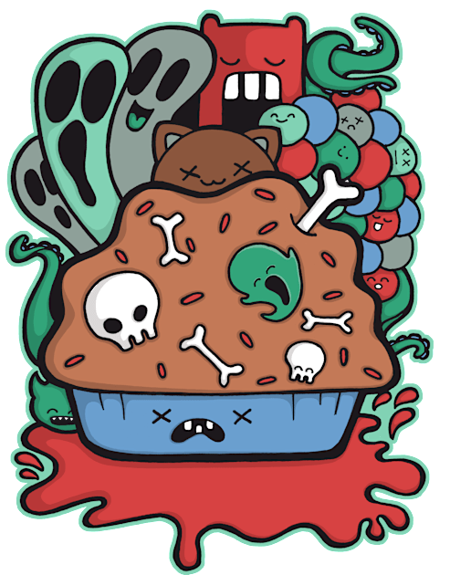 Muffin of Death Kids T-Shirt by perdita00