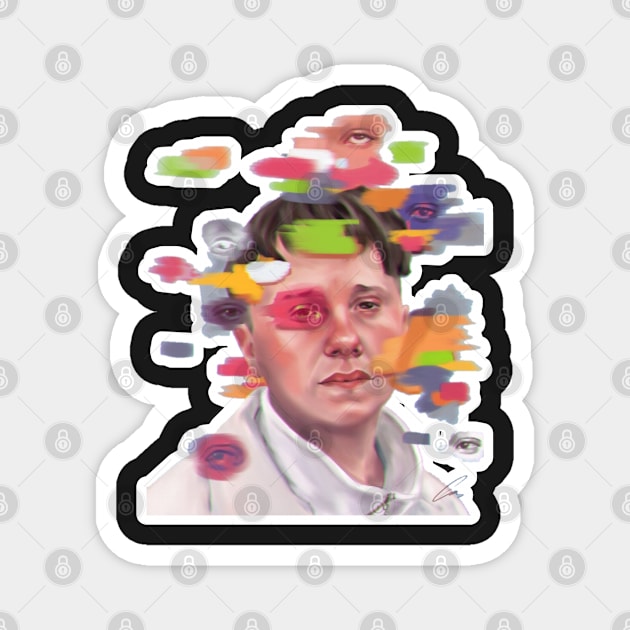 conor mason sticker Magnet by nbtselftitledcd