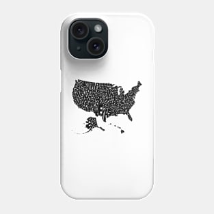 Usa States Phone Case