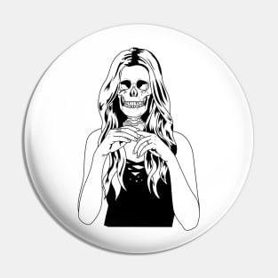 Lady of the Skull Pin