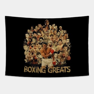 News Boxing Greats 1 Tapestry