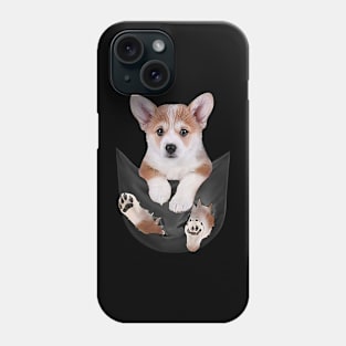 Corgi with love Phone Case