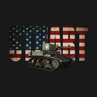 M3 Stuart WW2 MBT Tank US Army T-Shirt