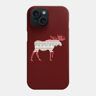 "A Moose for Christmas Phone Case