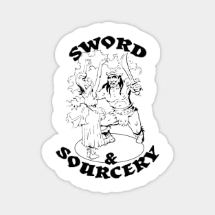 Sword and Sourcery Magnet